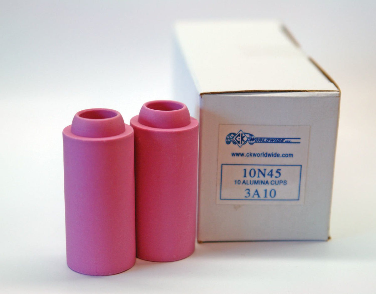 Weldmark 10N45 #10 TIG Alumina Nozzle (10 Each) – weldingoutfitter.com