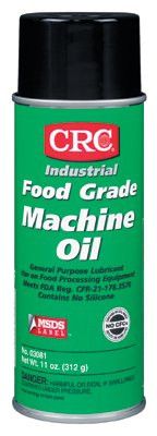 業務用 コーンベイカー CRC 03081 CRC Food Grade Machine Oil, 16 oz, Aerosol Can (12 Cans
