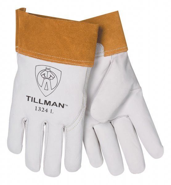 Tillman 1324 2" Cuff Top Grain Goatskin TIG Welding Gloves (1 Pair)