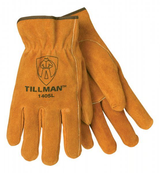 Tillman 1405 Russet Split Cowhide Drivers Gloves (1 Pair)