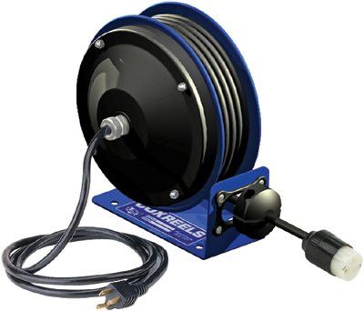 coxreels-pc10-3012-a-pc10-series-power-cord-reels,-12/3-awg,-20-a,-30-ft,-single-receptacle