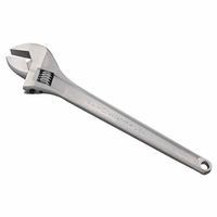 Crescent AC118 Chrome Adjustable Wrenches, 18 in Long, 2 1/16 in Opening, Chrome (1 EA)