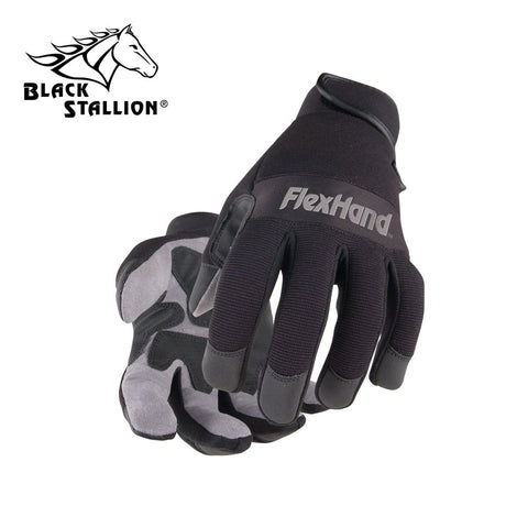 Revco 19FX-BLK Black FlexHand™ Mechanics Gloves (1 Pair)