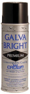 Crown 7008 Galva Bright Premium, 16 oz Aerosol Can (12 Cans)