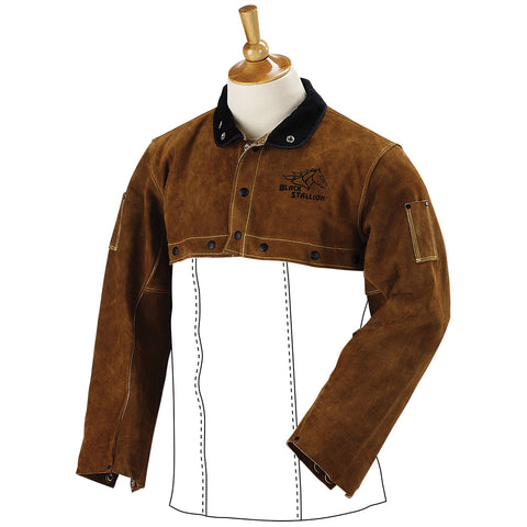 Revco 21CS Split Cowhide Leather Welding Cape Sleeves (1 Pack)