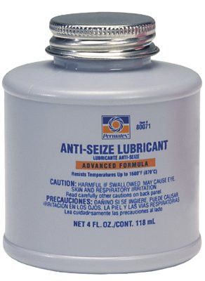 Permatex 80071 Anti-Seize Lubricants, 4 oz Brush Top Bottle (1 Bottle)