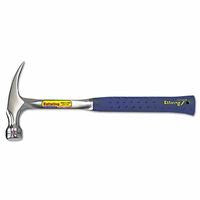 estwing-e3-16s-ripping-claw-hammer,-steel-head,-straight-nylon-vinyl-handle,-13-in,-1-3/4-lb