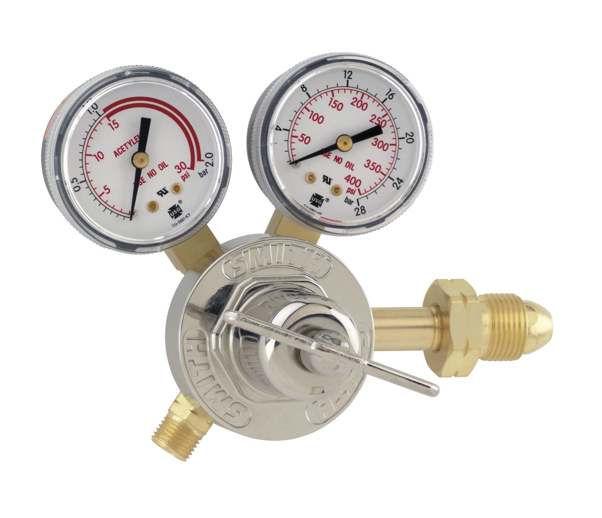 Smith-Miller 30-15-510 Single Stage Acet/Propane Regulator ($84.99