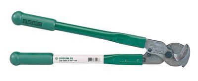 Greenlee 718 Cable Cutters with Rubber Grips, 18" (1 EA)