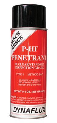 Dynaflux PHF315-16 16 oz Aerosol Can of Visible Dye Penetrant Systems (12 Cans)