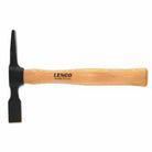 Lenco 380-09090 Hickory Wood Handle Chipping Hammer, LWHG, 11.5 in, 19 oz Head, Chisel and Cross Chisel