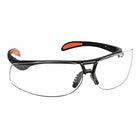 Uvex S4200HS Protégé Eyewear, Clear Lens, Polycarbonate, HydroShield Anti-Fog, Black F