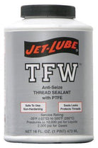 jet-lube-24004-tfw-multi-purpose-thread-sealants,-1-pt-can,-white