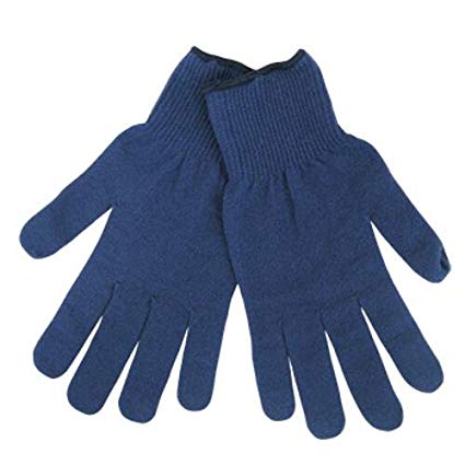 Revco 2121-BLU Blue Thin Special Knit Thermal Glove Liners (1 Pair)