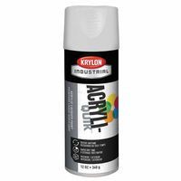 Krylon 425-K01501A07 Interior/Exterior Industrial Maintenance Paints, 12 oz Aerosol Can, Glossy White (6 Cans)
