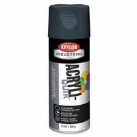 Krylon 425-K01604A07 Interior/Exterior Industrial Maintenance Paints, 12 oz Aerosol Can, Shadow Gray (6 Cans)