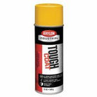 krylon-a01310-tough-coat-acrylic-alkyd-enamels,-12-oz-aerosol-can,-osha-yellow