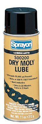 Sprayon S00200000 16 OZ. DRY MOLY LUBE