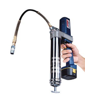 lincoln-industrial-1242-powerluber-battery-operated-grease-guns,-14.5-oz,-6,000-psi,-1/8"-npt(f),-hose