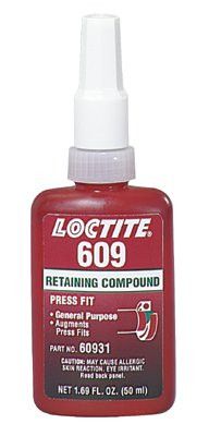 loctite-60931-609-retaining-compound,-general-purpose,-50-ml-bottle,-green,-3,000-psi