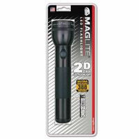 MAG-Lite ST2D016 LED D-Cell Flashlight, 2 D, Black (1 EA)