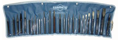 mayhew-tools-61050-24-piece-punch-&-chisel-kit-w/pouch