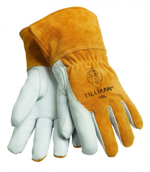 Tillman 48 Goatskin Lined/Split Back MIG Gloves (1 Pair)