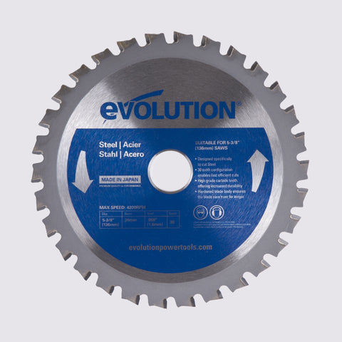 Evolution 5-3/8BLADEST 5 3/8" Steel Saw Blade