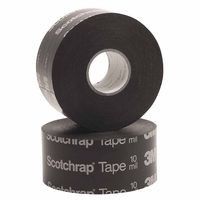 3M 54007157854 Scotchrap All-Weather Corrosion Protection Tapes 50, 100 ft X 6in, 10 mil, Black (8 Rolls)