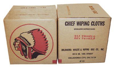 Oklahoma Waste & Wiping Rag 105-50 Rags, Assorted Colors, Cotton, 50 lb Carton (1 Carton)