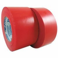 Berry Plastics 1121026 833 Multi-Purpose PE Film Tapes, 48 mm X 55 m, 7.5 mil, Red (24 Rolls)