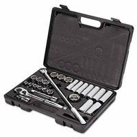 stanley-tools-for-the-mechanic-85-434-26-piece-socket-sets,-1/2-in,-6-point,-12-point