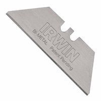 Irwin 1764981 Bi-Metal Safety Blades, 2 3/16 in, Bi-Metal, 100 per pack (1 Pack)