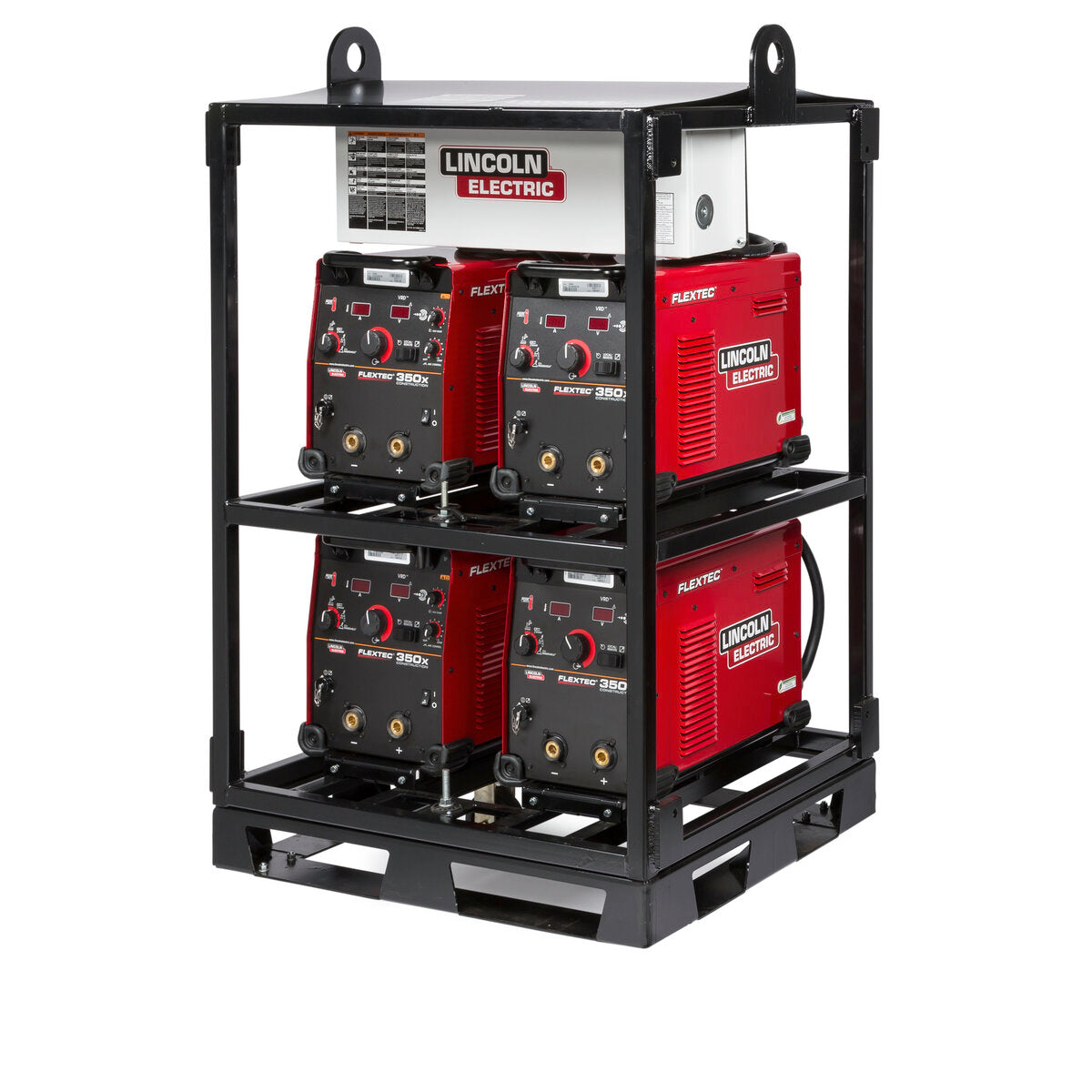 Lincoln Electric K3402-3 Flextec® 350X Construction (Tweco) 4-Pack Rac ...