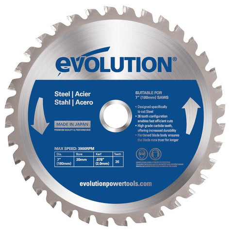 Evolution 6-1/2BLADEST 6 1/2" Steel Saw Blade