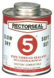 rectorseal-25300-no.-5-pipe-thread-sealants,-1-quart-can,-yellow