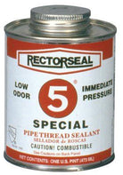 rectorseal-26431-no.-5-special-pipe-thread-sealants,-1-pint-can,-yellow