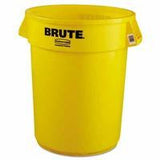 rubbermaid-commercial-263200yel-brute-round-containers,-22-in-x-27-in,-32-gallon,-yellow-1-ea