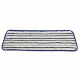 rubbermaid-commercial-q800-00-wh-microfiber-finish-mops,-18-in,-blue/white-6-ea