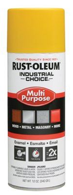 rust-oleum-1644830-industrial-choice-1600-system-enamel-aerosols,12oz,-osha-safety-yellow,-hi-gloss