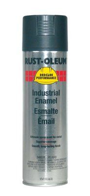 rust-oleum-v2178838-high-performance-v2100-system-enamel-aerosols,-15-oz-aerosol-can,-flat-black