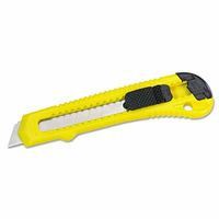 stanley-10-143p-retractable-pocket-cutters,-6-in,-snap-off-steel-blade,-plastic,-black|yellow