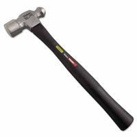 Stanley 54-024 Ball Pein Hammer, Carbon Steel Head, Straight Hickory Handle, 15 in, 2.03 lb 1 EA