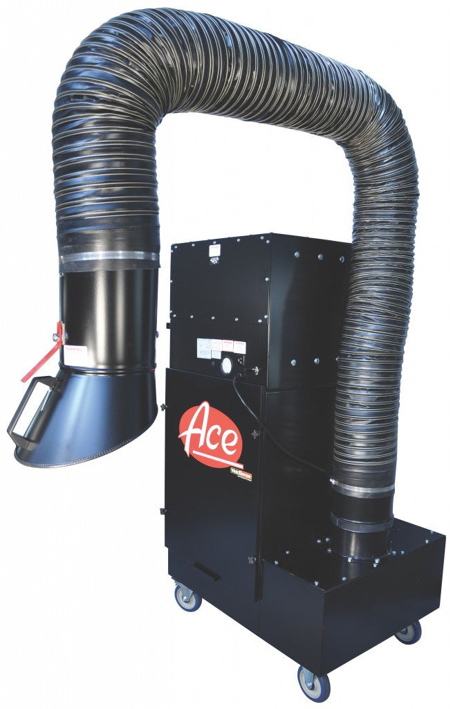 ACE 73-801-HEPA Mobile Fume Extractor, 1100 CFM