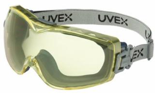 Uvex 763-S3970HS Stealth® OTG Goggle, Clear/Navy, Dura-Streme/ Coating, Neoprene Strap