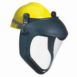 Uvex S8505 Clear Bionic® Face Shield w/ Hard Hat Adapter (1 Face Shield)