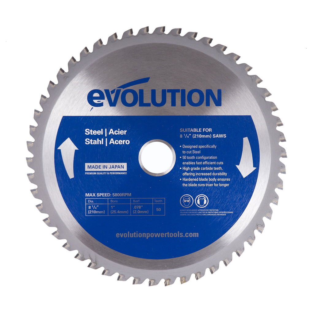 Evolution 8-1/4BLADEST 8 1/4" Steel Saw Blade