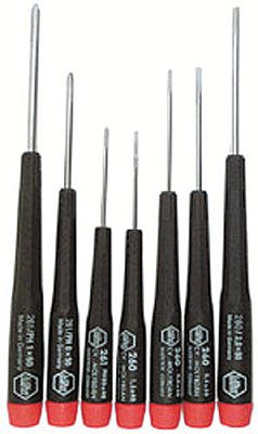 Wiha Tools 26190 7 Piece Combination Precision Screwdriver Set