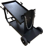 Metal Man UWC2XL Universal Welding Cart w/ Fold Down Handle