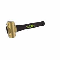 wilton-90212-b.a.s.h-unbreakable-handle-brass-sledge-hammers,-2-1/2-lb,-unbreakable-handle